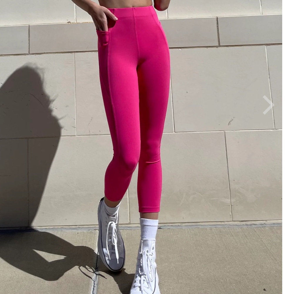 Five dancewear leggings brand new YXL pink